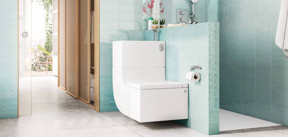 W+W, basin and WC in one single piece
