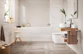 Bathroom with Roca products