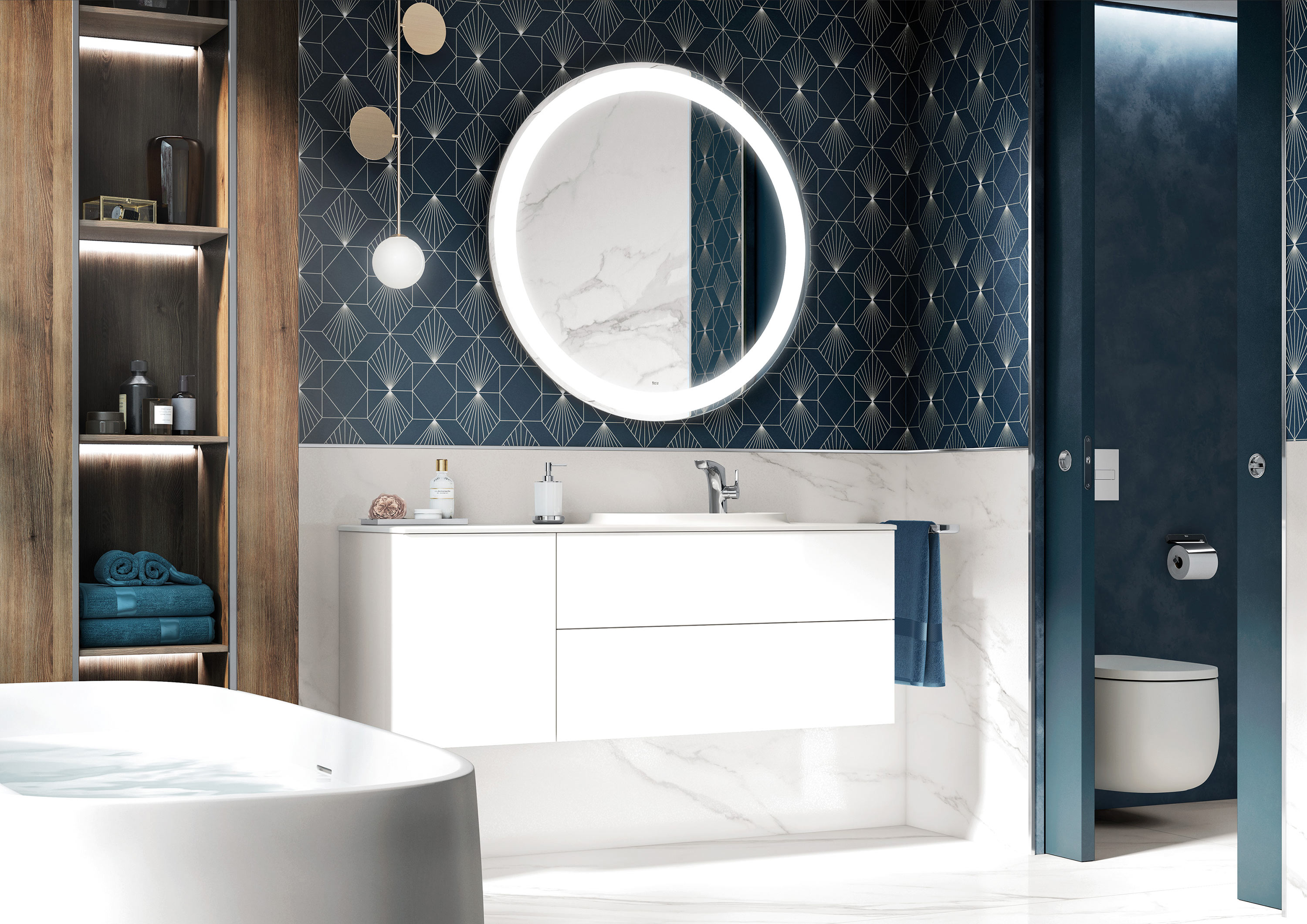 Roca bathroom cabinets: array of designs and options │ Roca Life